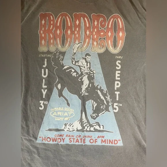 Ariat Boyfriend Oversized Tshirt - Picture 2 of 3